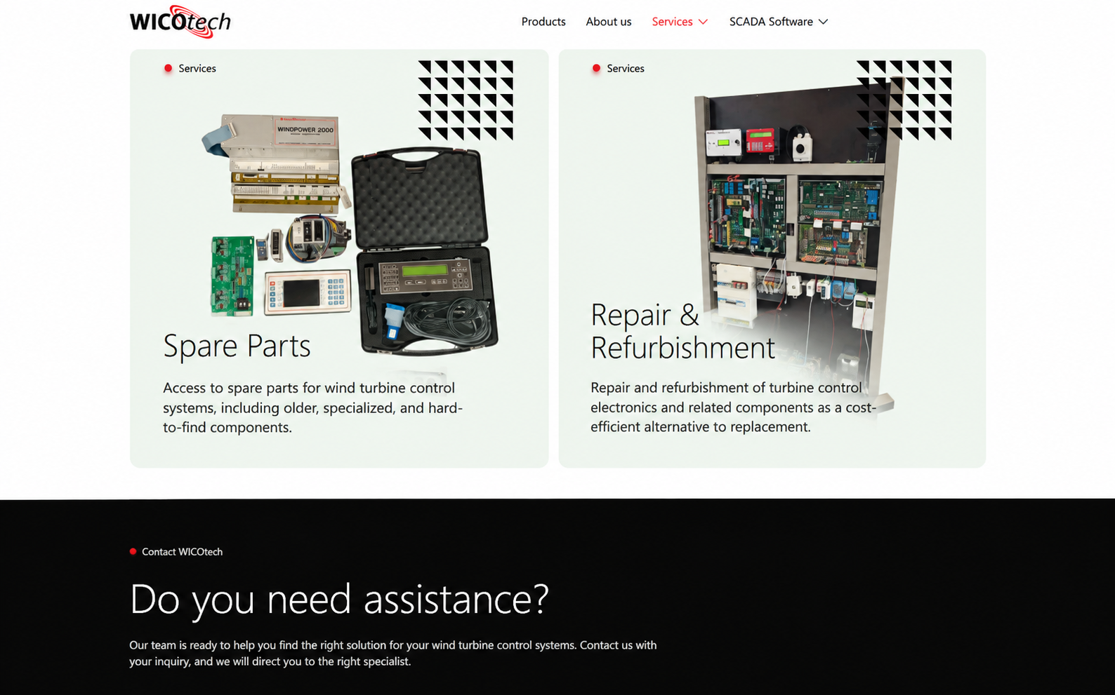 Wicotech Hjemmeside
